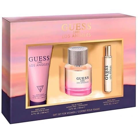 1981 Los Angeles Women Zestaw upominkowy EDT + balsam do ciała + EDT