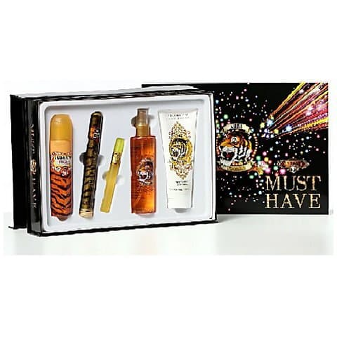 Cuba Original Set Zestaw Cuba Tiger Must Have EDP spray + EDP spray + BODY SPLASH + BODY LOTION
