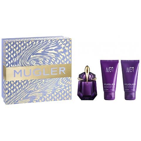 Alien Zestaw upominkowy EDP + balsam + żel pod prysznic