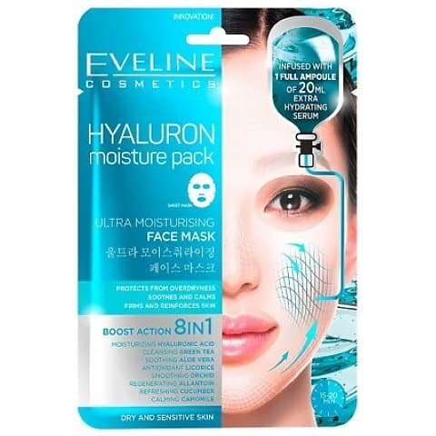 Hyaluron Expert Maseczka nawilżająco wygładzająca 3w1