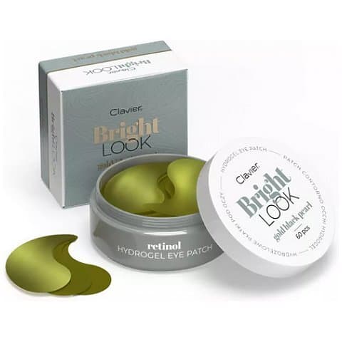 Bright Look Hydrożelowe płatki pod oczy. Gold Black Pearl