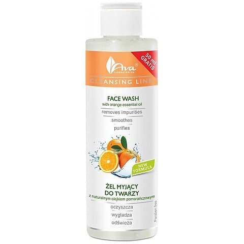 Cleansing Line Żel myjący do twarzy z naturalnym olejkiem pomarańczowym