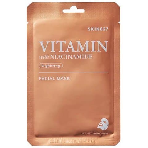 Skincare SKIN627 Maska do twarzy Witaminy i Niacynamid