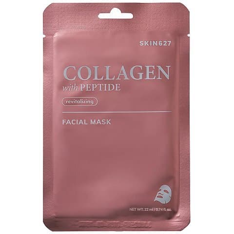 Skin627 Collagen with Peptide rewitalizująca maska w płachcie