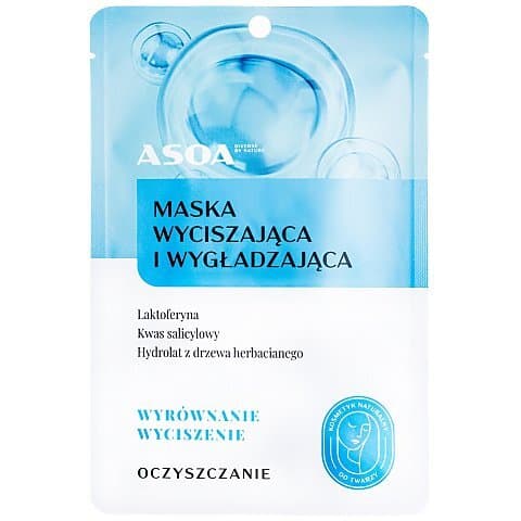 Maska w płachcie wyciszająca i wygładzająca
