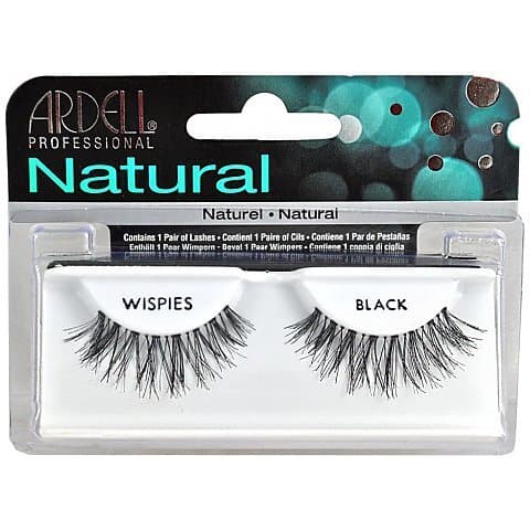 Natural Wispies sztucznych rzęs Black