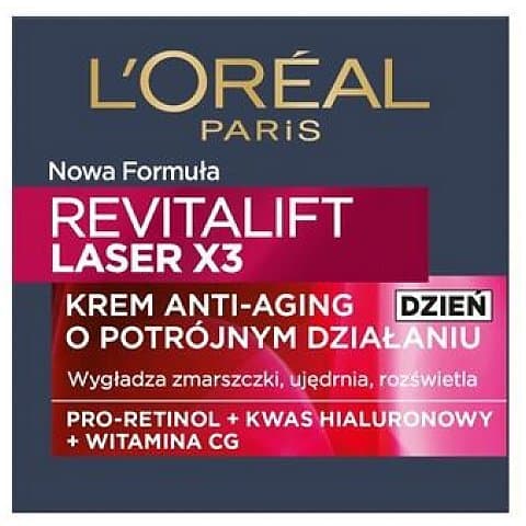 L'Oreal Revitalift LaserDay Cream Krem przeciwzmarszczkowy na dzień