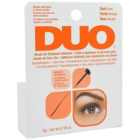 Duo Brush On Striplash Adhesive Klej do sztucznych rzęs z pędzelkiem Dark