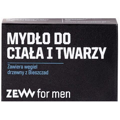 For Men Mydło do ciała i twarzy z węglem drzewnym z Bieszczad