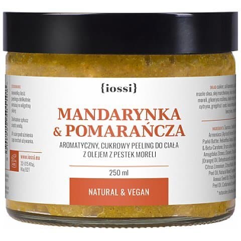 Mandarynka & Pomarańcza Aromatyczny peeling cukrowy do ciała