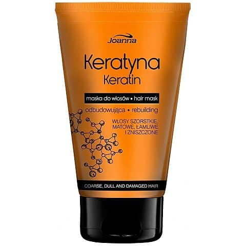 Keratyna Hair Mask Maska odbudowująca do włosów matowych i zniszczonych