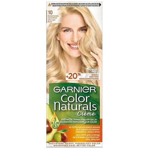 Color Naturals Creme Krem koloryzujący do włosów 10 Bardzo Jasny Blond