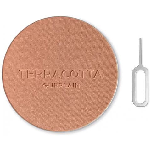 Terracota The Bronzing Powder 96% Naturally-Derived Ingredients Refill Puder brązujący o przedłużonej trwałości - wkład 02 Medium Cool