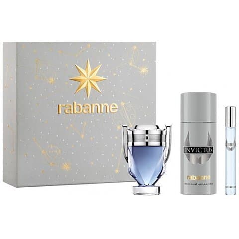 Invictus Zestaw upominkowy EDT + EDT + dezodorant spray