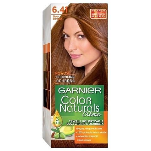 Color Naturals Farba do włosów 6.41 Złoty Bursztyn
