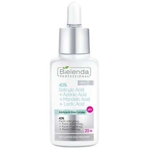 Professional 40% Salicylic Acid + Azelaic Acid + Mandelic Acid + Lactic Acid Peeling do twarzy