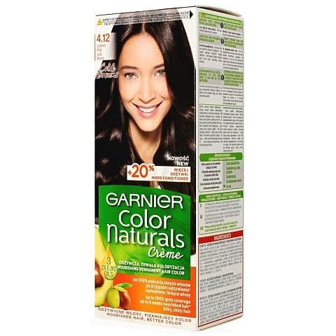 Color Naturals Creme Krem koloryzujący do włosów 4.12 Lodowy Brąz