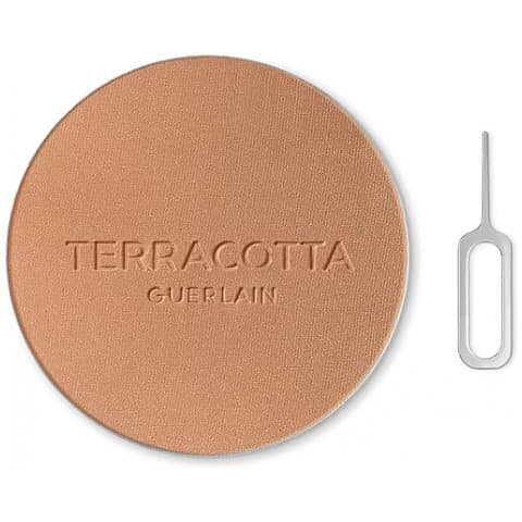 Terracota The Bronzing Powder 96% Naturally-Derived Ingredients Refill Puder brązujący o przedłużonej trwałości - wkład 03 Medium Warm