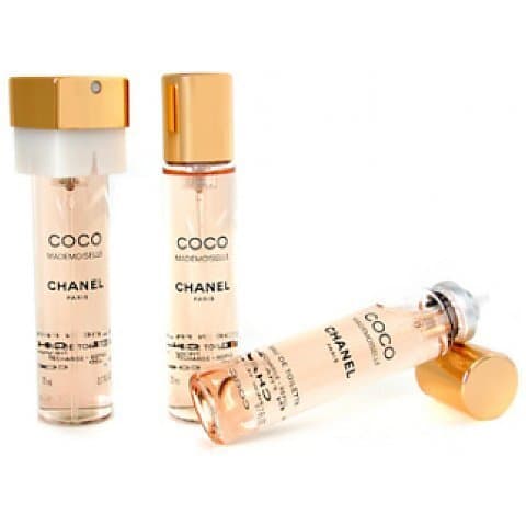 Coco Mademoiselle Twist and Spray Woda perfumowana 3 x - wkłady
