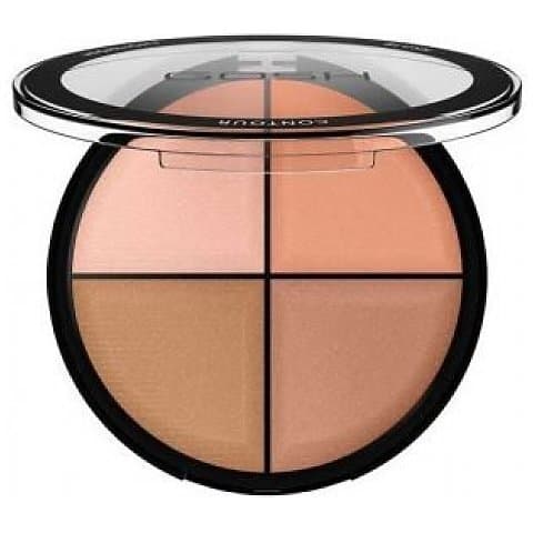 Hilight Blush Contour Paleta do konturowania twarzy 4w1 001 Light