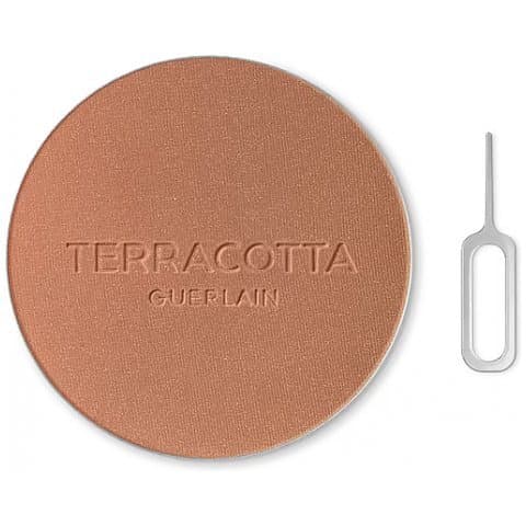Terracota The Bronzing Powder 96% Naturally-Derived Ingredients Refill Puder brązujący o przedłużonej trwałości - wkład 04 Deep Cool