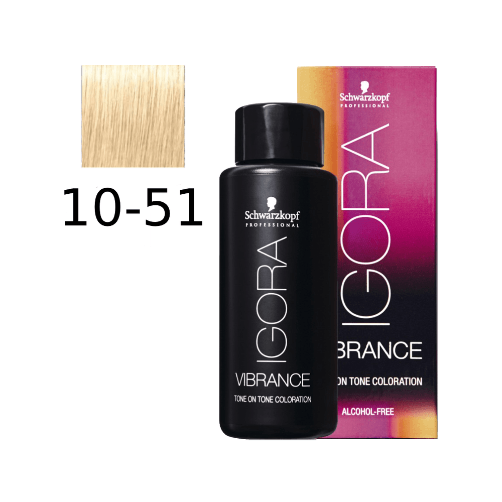 IGORA VIBRANCE Półtrwała farba bez amoniaku - 10-51
