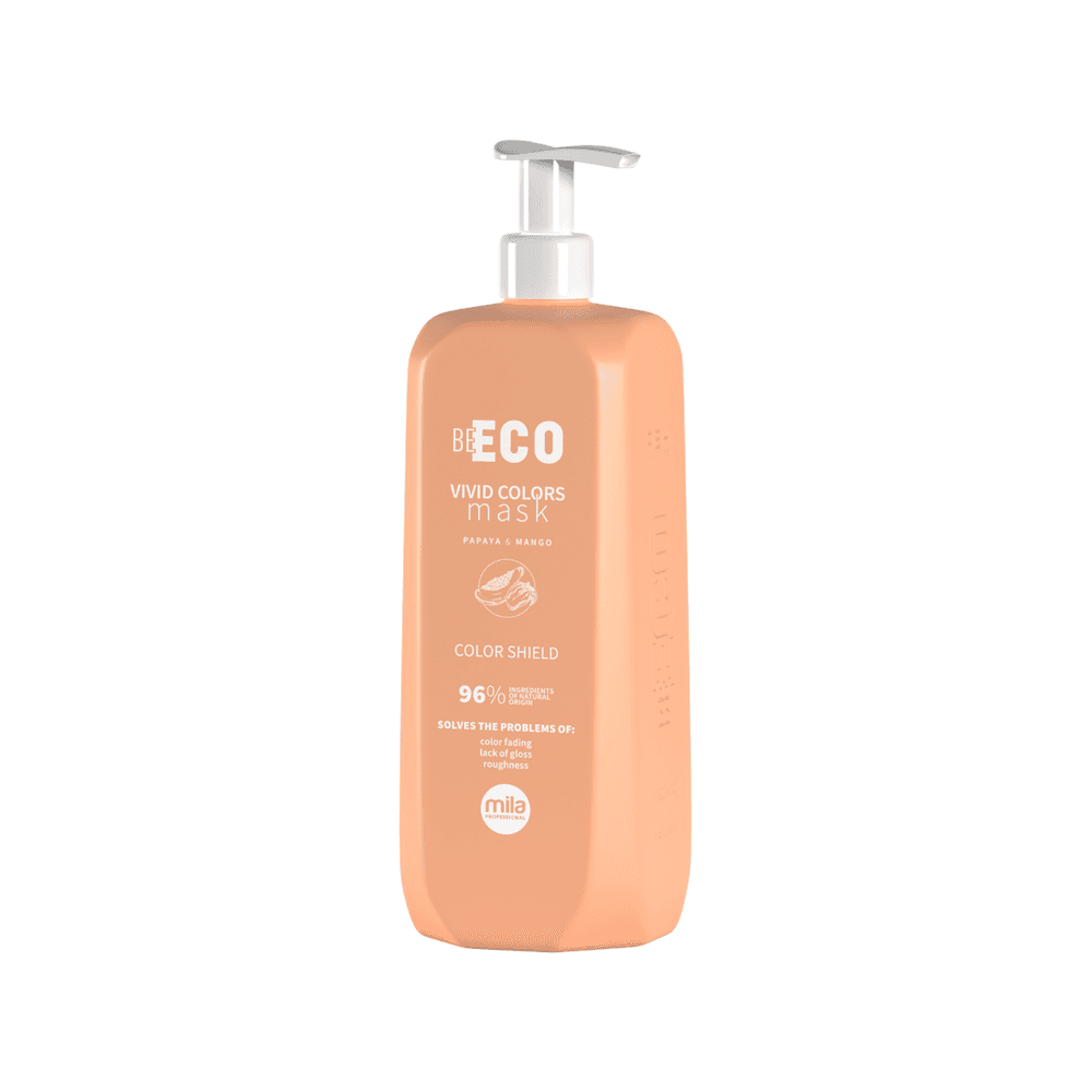 Be Eco Vivid Color | Kwaśna maska do włosów farbowanych i suchych