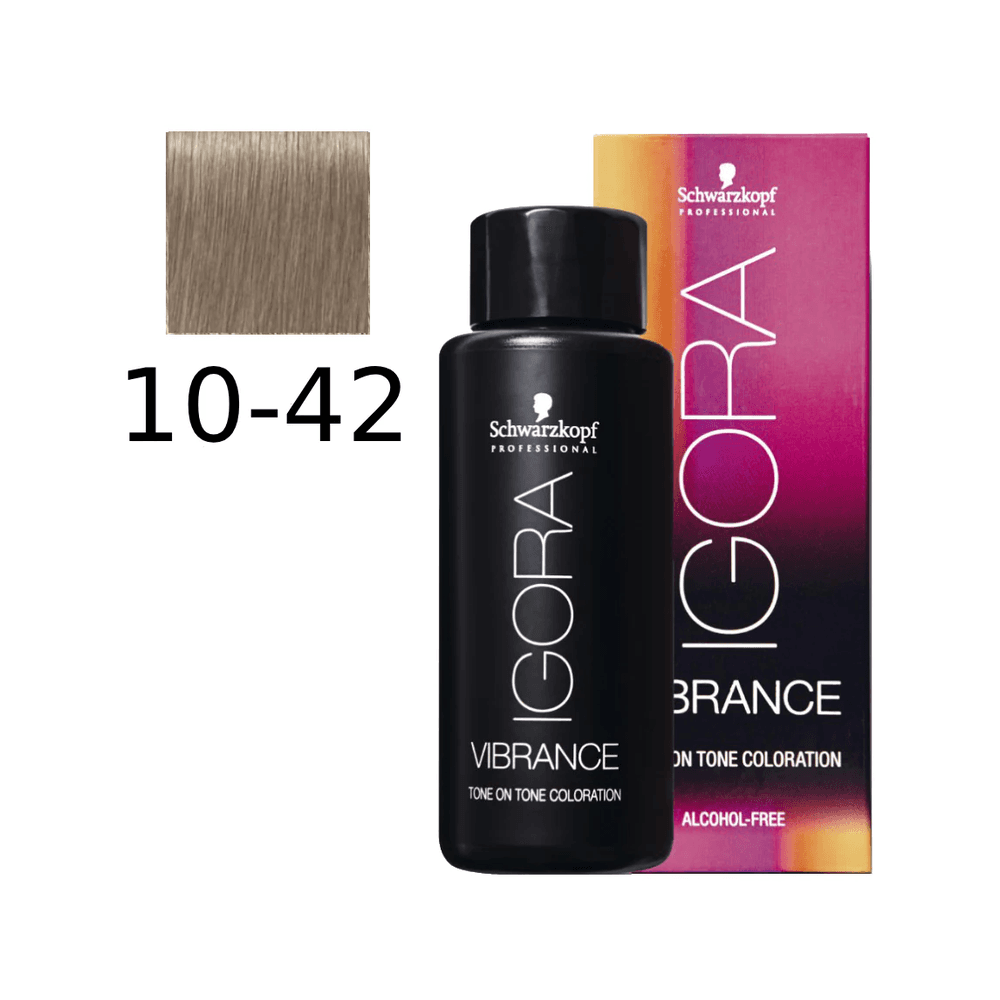 IGORA VIBRANCE Półtrwała farba bez amoniaku - 10-42