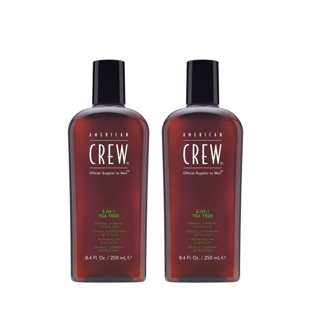 Tea Tree 3-in-1 | Szampon, odżywka i żel pod prysznic dla mężczyzn Zestaw