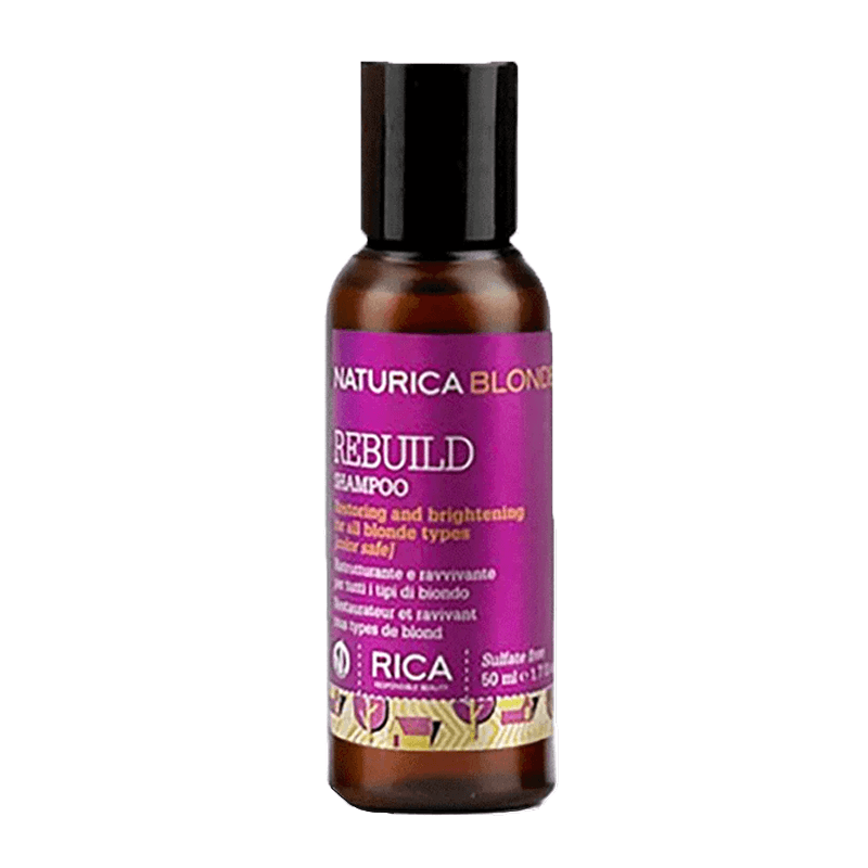 Naturica Blond Rebuild | Odżywczy szampon do włosów blond