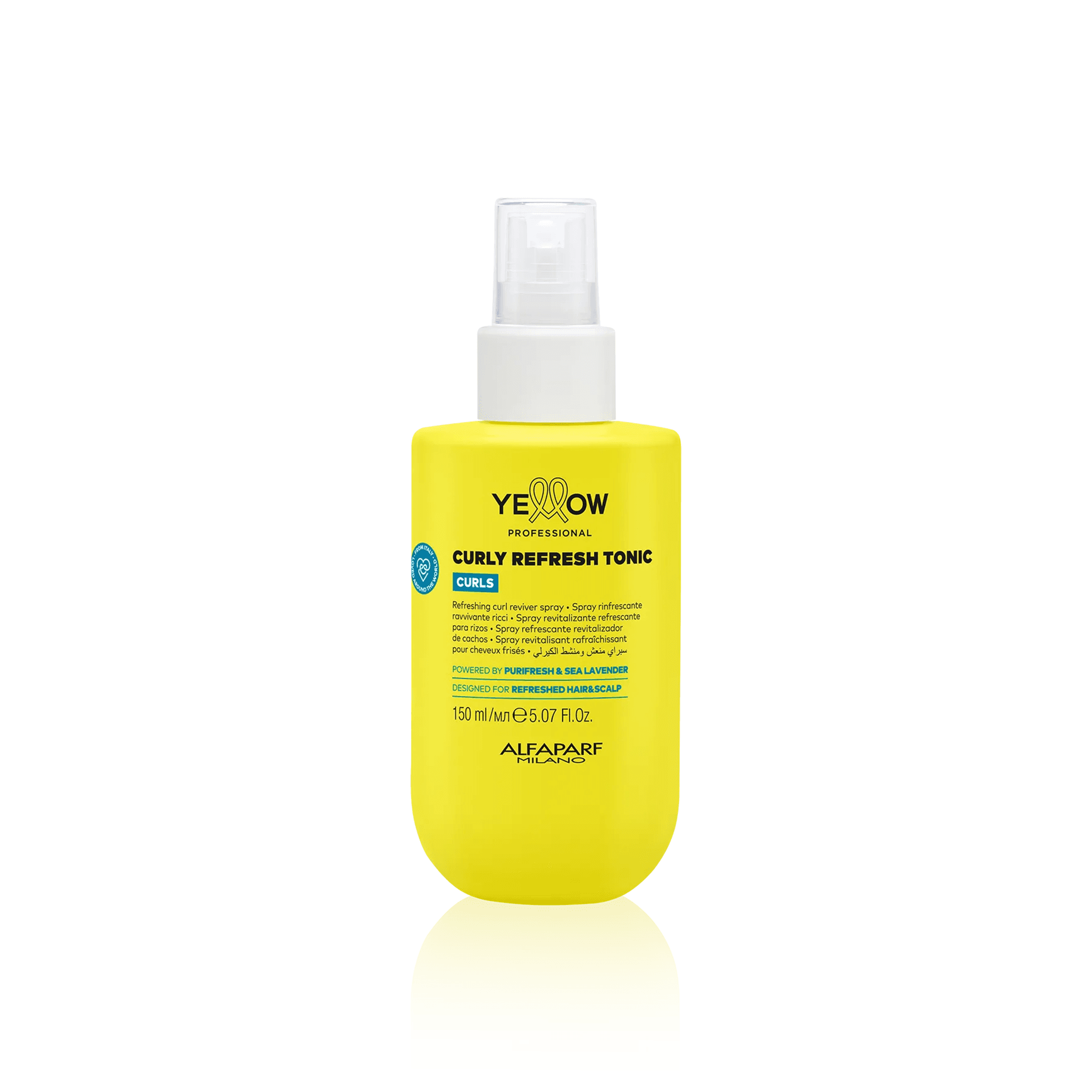 Yellow Curls | Odświeżający tonik do włosów kręconych