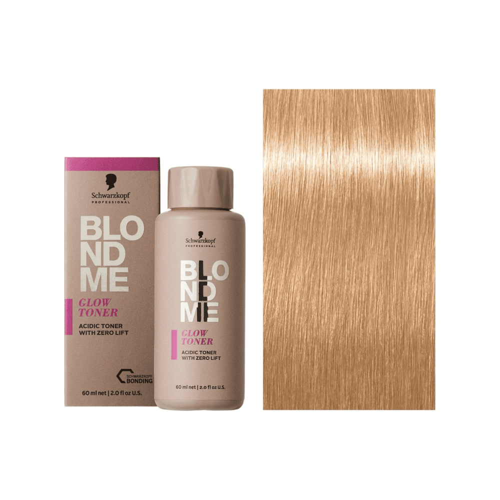 BLONDME | Kwasowy toner do włosów blond 9-54 Soft Gold