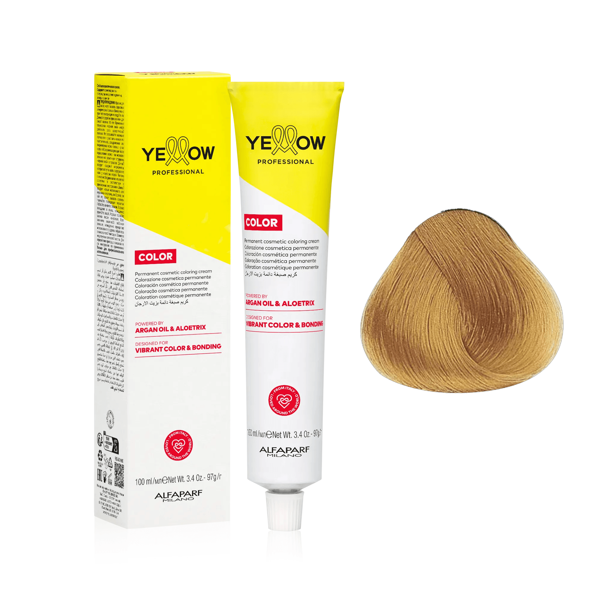 Yellow Color | Farba do włosów - kolor: 9.3 Bardzo jasny blond złocisty