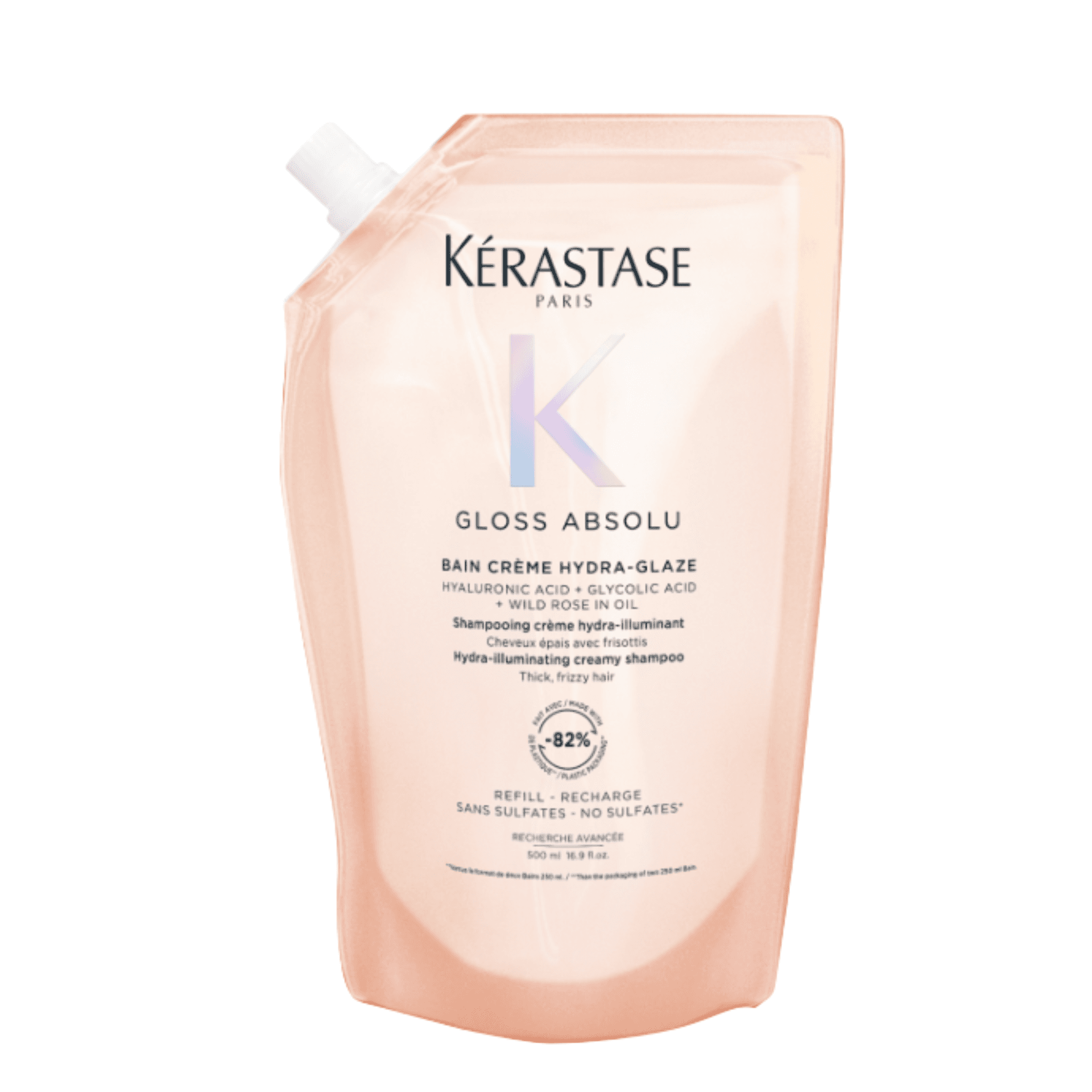 GLOSS ABSOLU BAIN HYDRA GLAZE REFILL Nabłyszczająco - wygładzający szampon do włosów