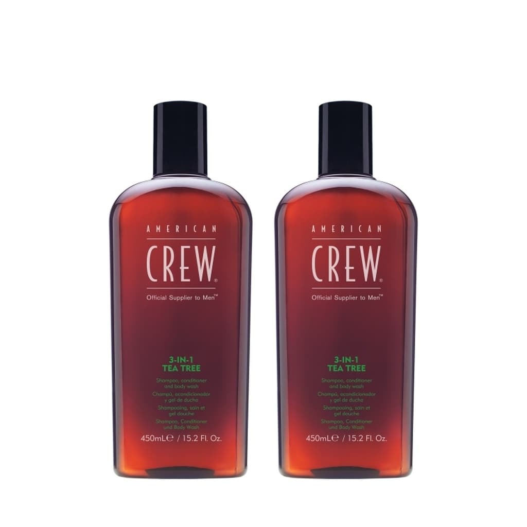Tea Tree 3-in-1 | Szampon, odżywka i żel pod prysznic dla mężczyzn Zestaw