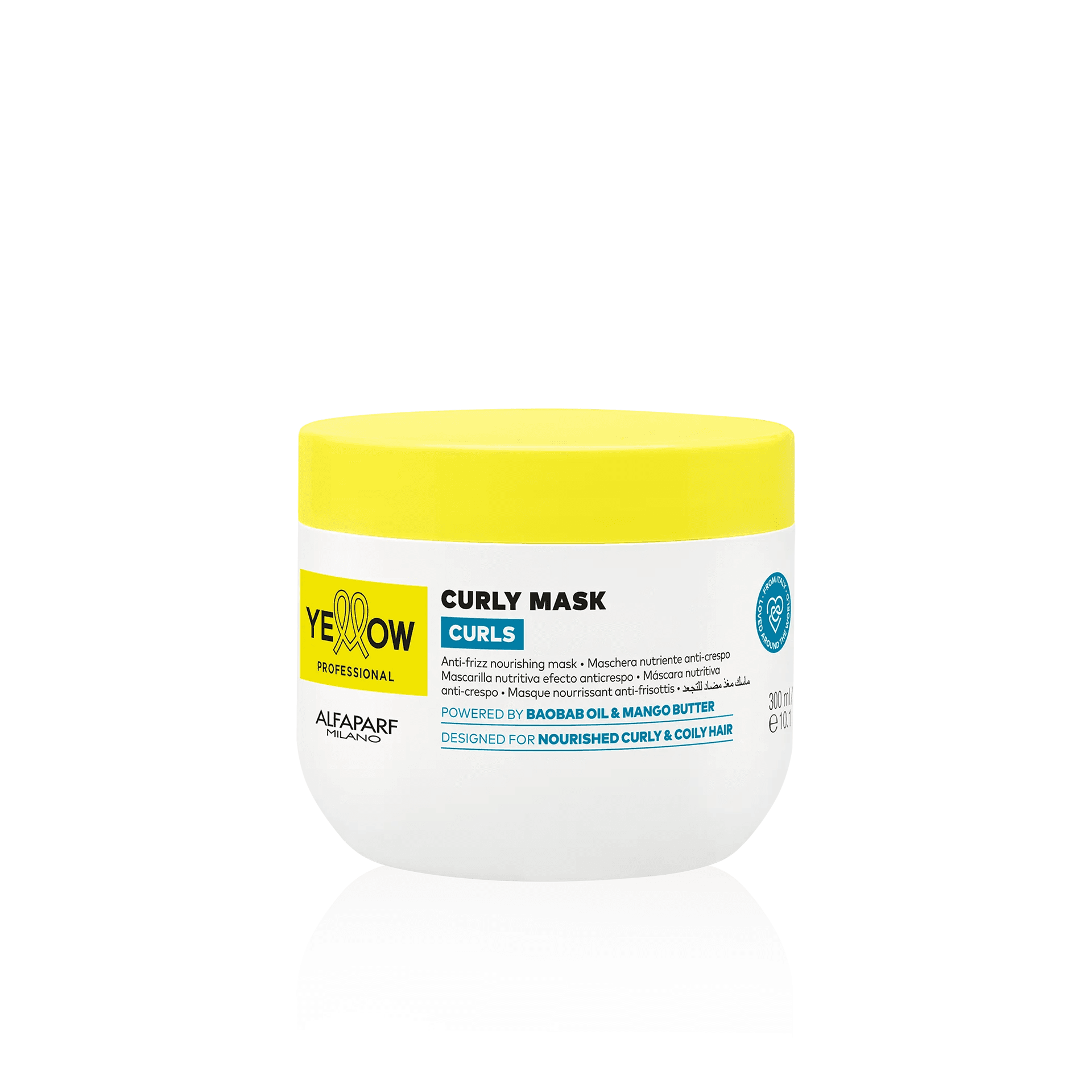 Yellow Curls | Maska do włosów kręconych