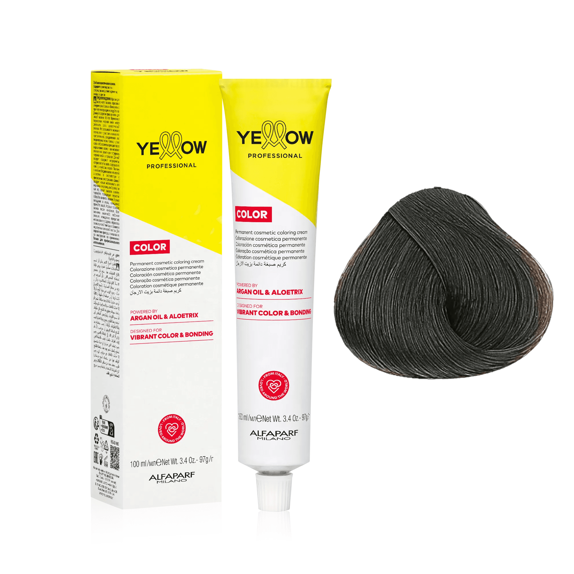 Yellow Color | Farba do włosów - kolor: 6 ciemny blond