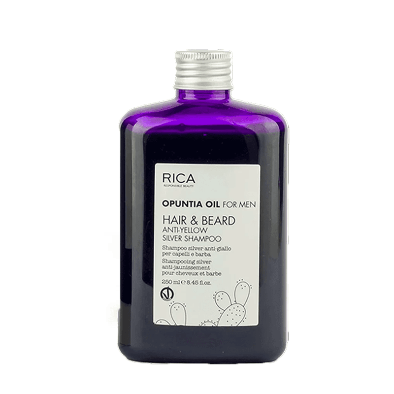 Opuntia Oil For Men | Szampon neutralizujący żółte tony do włosów i brody