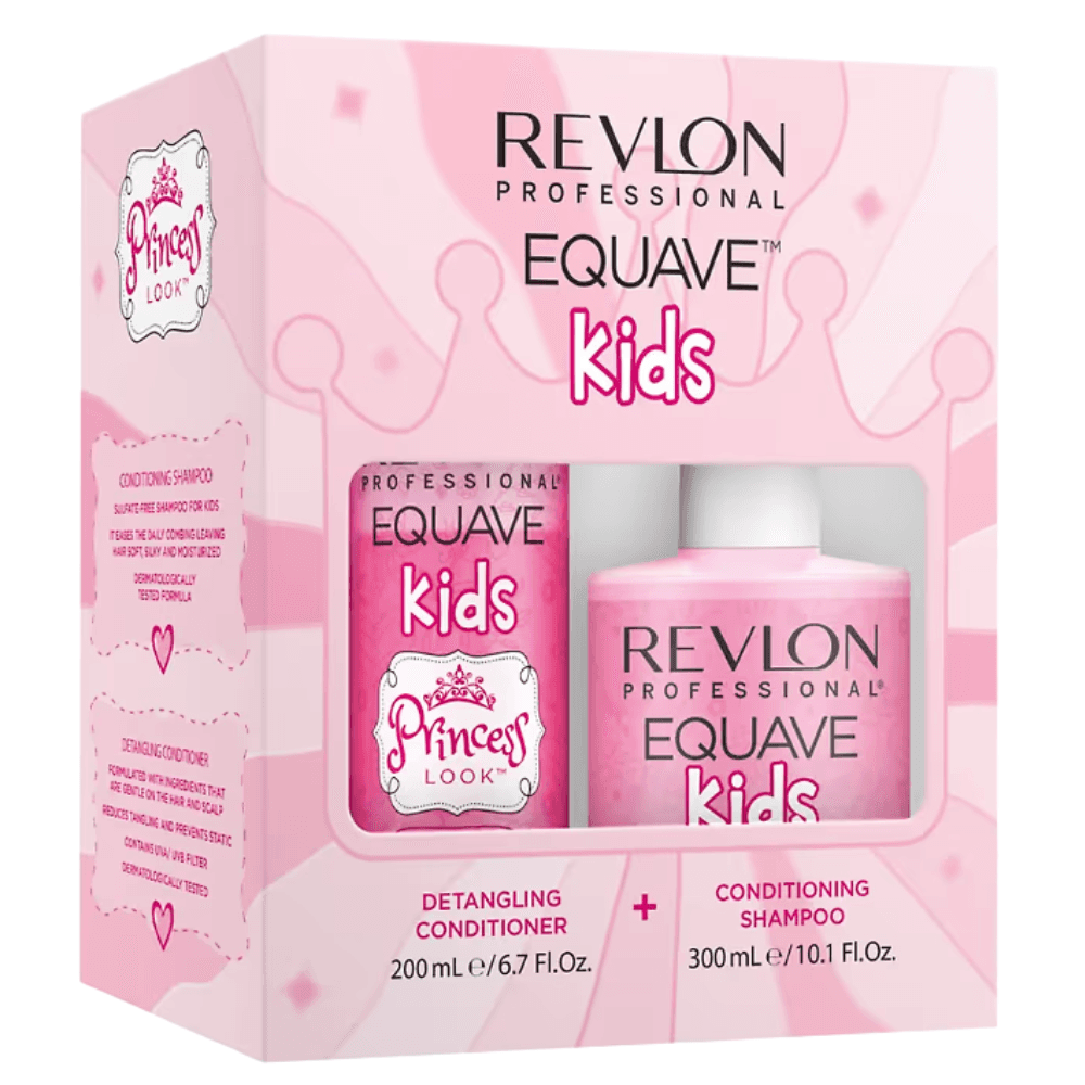 Equave Kids Princess | Zestaw do włosów dla dzieci szampon i odżywka +