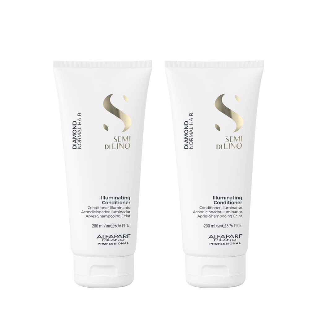 Semi Di Lino Diamond Illuminating | Rozświetlająca odżywka Zestaw