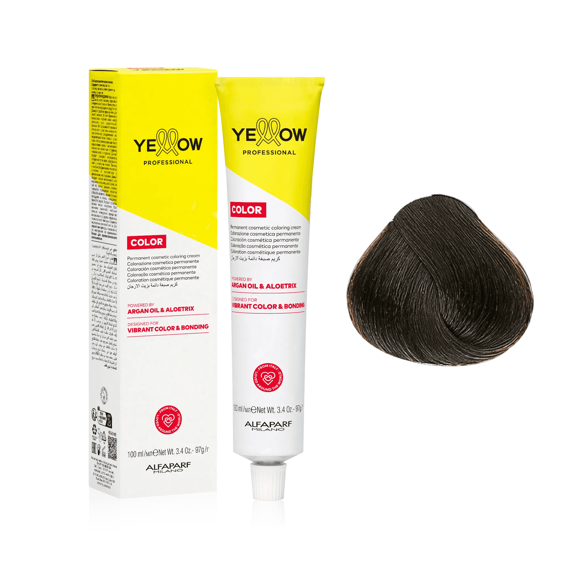 Yellow Color | Farba do włosów - kolor: 6.3 ciemny blond złocisty