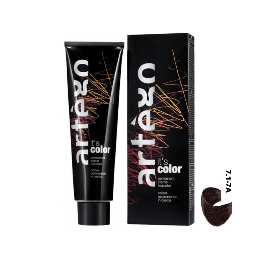It's Color | Permanentna farba do włosów w kremie 7.1 Średni popielaty blond
