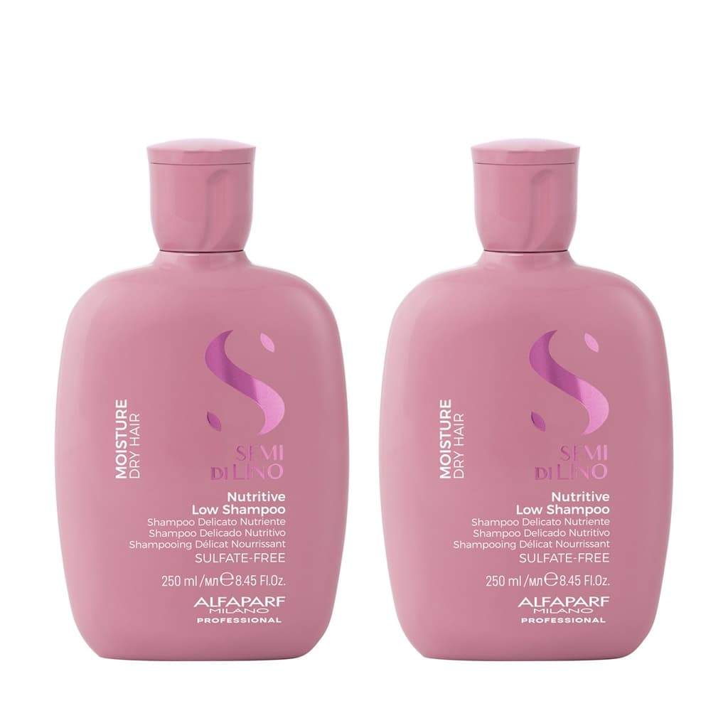Semi Di Lino Moisture Nutritive | Nawilżający szampon niskopieniący Zestaw
