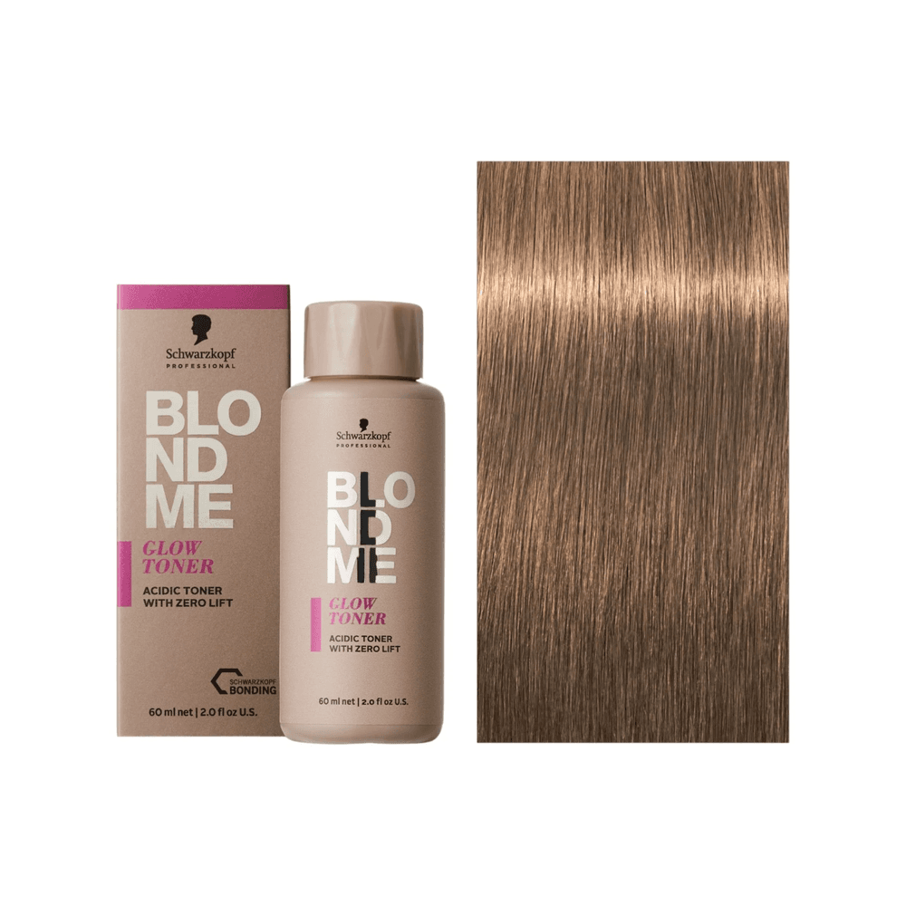 BLONDME | Kwasowy toner do włosów blond 8-46 Hazelnut