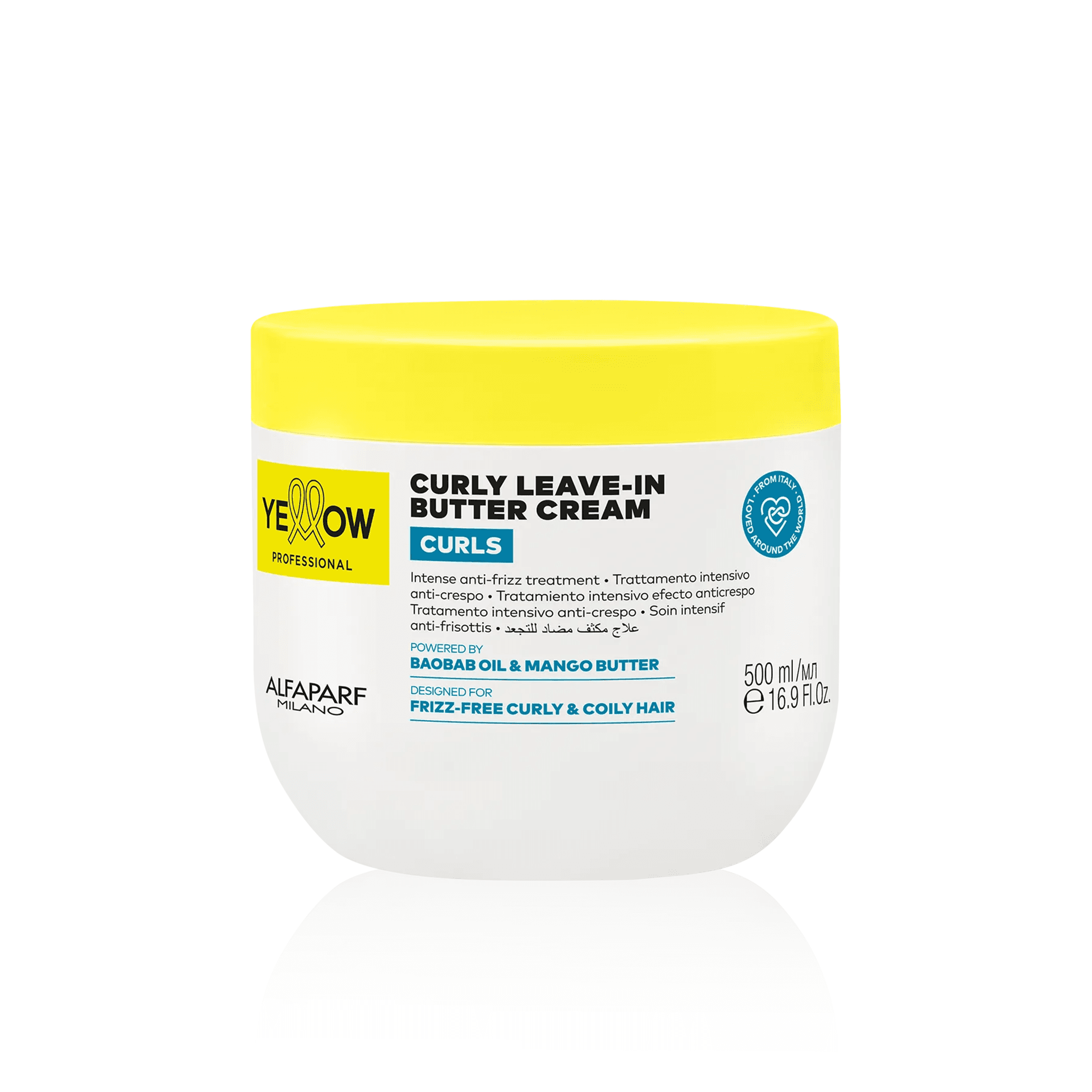 Yellow Curls | KREM BEZ SPŁUKIWANIA DO WŁOSÓW KRĘCONYCH I FALOWANYCH