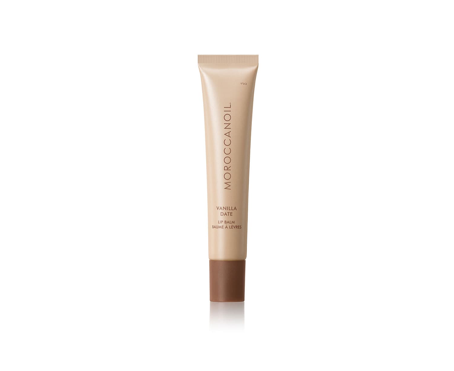 Lip Balm Vanilla Date, nawilżający balsam do ust z olejkiem arganowym, wanilia z daktylem