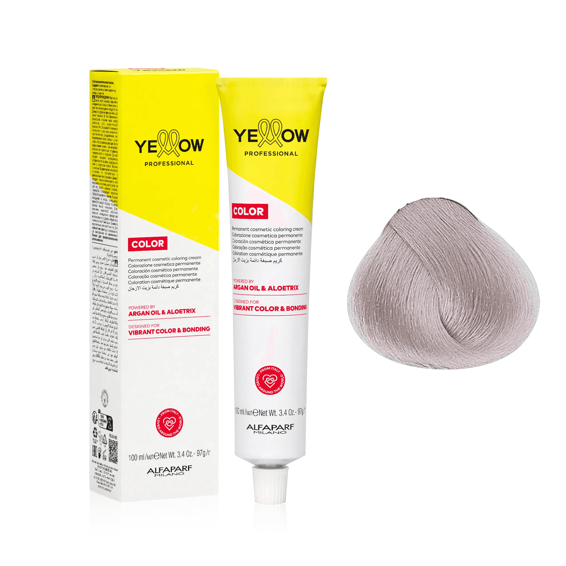 Yellow Color | Farba do włosów - kolor 11.20 super rozjaśniający blond fioletowy