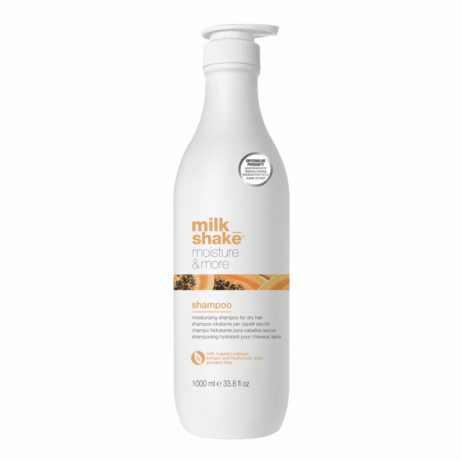 SHAKE MOISTURE & MORE Nawilżający szampon do włosów suchych i osłabionych