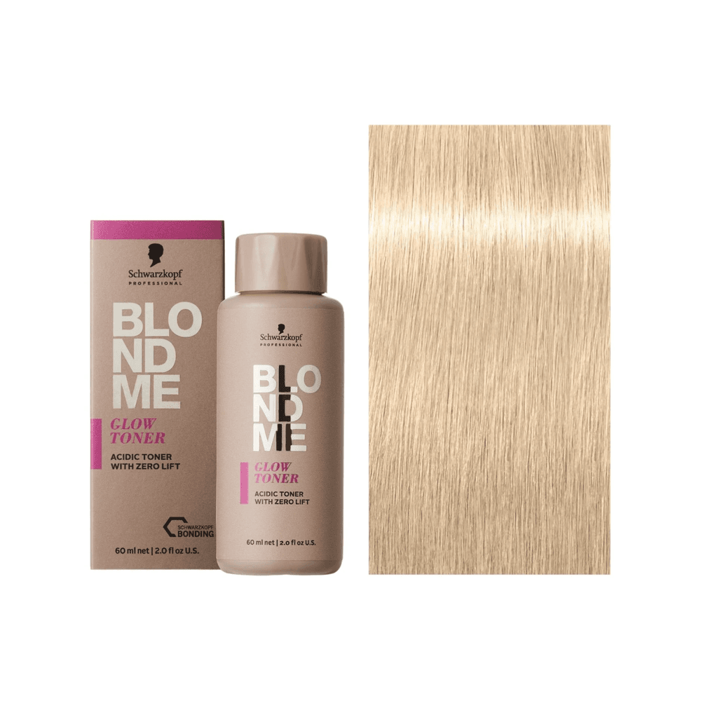 BLONDME | Kwasowy toner do włosów blond 10-51 Frosty Gold