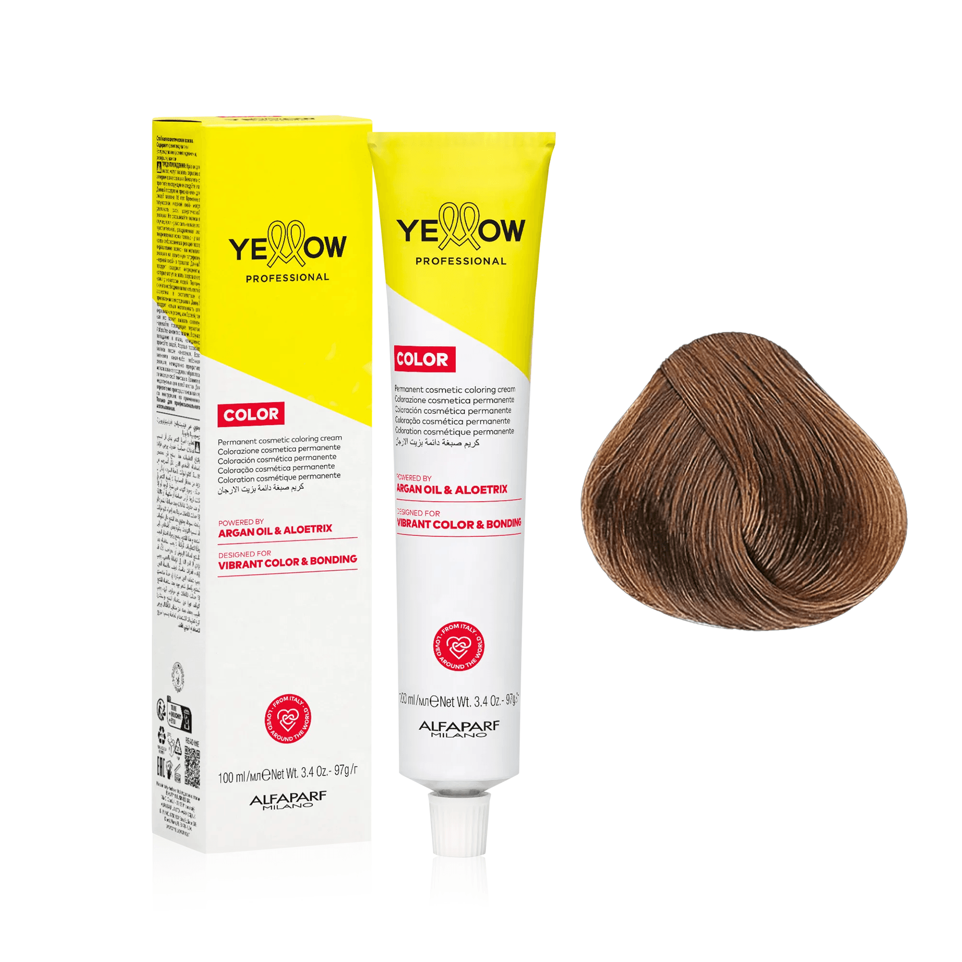 Yellow Color | Farba do włosów - kolor: 8.3 Jasny blond złocisty